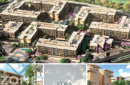 Hotel Apartment - 3 Bedrooms - 3 Bathrooms for sale in Eden - Al Rehab - New Cairo City - Cairo