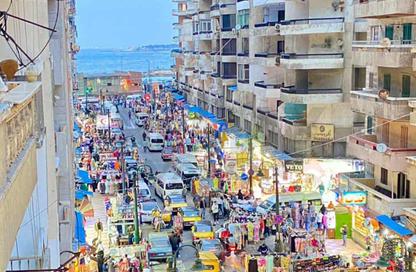 شقة - 3 غرف نوم - 1 حمام للبيع في شارع خالد بن الوليد - سيدي بشر - حي اول المنتزة - الاسكندرية