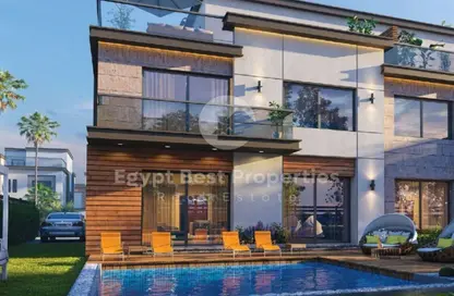 Villa - 4 Bedrooms - 3 Bathrooms for sale in Azzar - 5th Settlement Compounds - The 5th Settlement - New Cairo City - Cairo