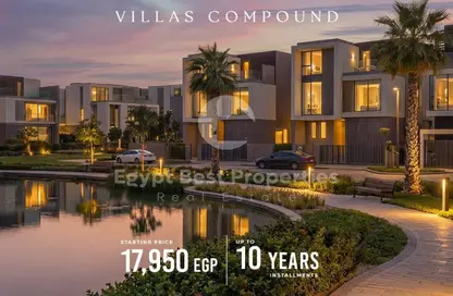 Villa - 4 Bedrooms - 4 Bathrooms for sale in La Vista City - New Capital Compounds - New Capital City - Cairo