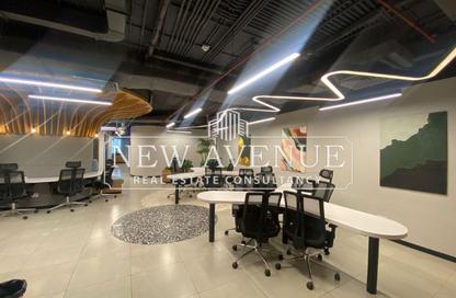 Office Space - 7+ Bedrooms - 4 Bathrooms for rent in Bank Center Street - South Teseen St. - The 5th Settlement - New Cairo City - Cairo