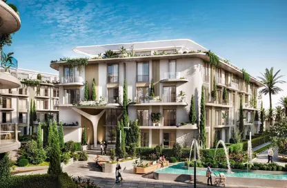 Apartment - 2 Bedrooms - 2 Bathrooms for sale in Green Revolution - Sheikh Zayed Compounds - Sheikh Zayed City - Giza