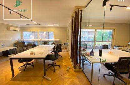 Office Space - Studio - 3 Bathrooms for rent in Street 216 - Degla - Hay El Maadi - Cairo