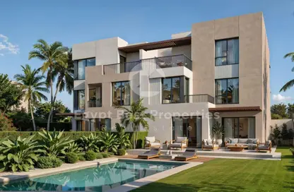 Twin House - 3 Bedrooms - 4 Bathrooms for sale in O West - 6 October Compounds - 6 October City - Giza