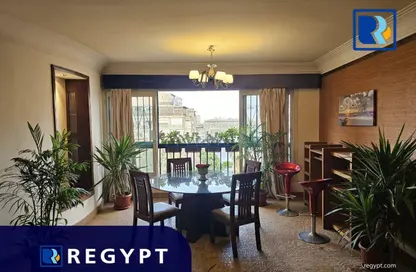 Apartment - 3 Bedrooms - 3 Bathrooms for rent in Taha Hussein St. - Zamalek - Cairo
