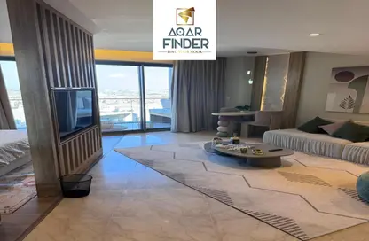 Apartment - Studio - 2 Bathrooms for rent in Park Side Residence - Zed Towers - Sheikh Zayed Compounds - Sheikh Zayed City - Giza