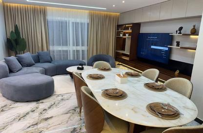 Apartment - 3 Bedrooms - 3 Bathrooms for rent in Mohamed Hassanein Heikal St. - 6th Zone - Nasr City - Cairo