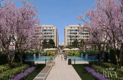 Apartment - 1 Bedroom - 1 Bathroom for sale in El Patio Riva - The 6th Settlement - New Cairo City - Cairo
