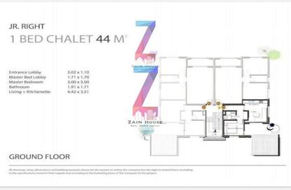 Chalet - 1 Bedroom - 1 Bathroom for sale in Jaya - Ras Al Hekma - North Coast