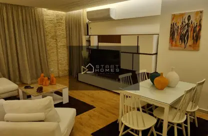 Apartment - 2 Bedrooms - 1 Bathroom for rent in El Rehab Extension - Al Rehab - New Cairo City - Cairo