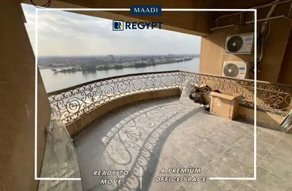 مساحات مكتبية - 7 غرف نوم - 3 حمامات للايجار في شارع كورنيش النيل - المعادي - حي المعادي - القاهرة