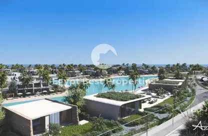 تاون هاوس - 3 غرف نوم - 4 حمامات للبيع في ازها الساحل الشمالي - راس الحكمة - الساحل الشمالي