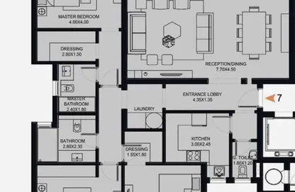 شقة - 3 غرف نوم - 3 حمامات للبيع في أو ويست - كمبوندات 6 أكتوبر - مدينة 6 أكتوبر - الجيزة