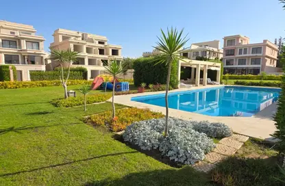 Twin House - 4 Bedrooms - 5 Bathrooms for rent in Top View - Ext North Inves Area - New Cairo City - Cairo