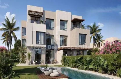 شقة - 2 غرف نوم - 2 حمامات للبيع في أو ويست - كمبوندات 6 أكتوبر - مدينة 6 أكتوبر - الجيزة