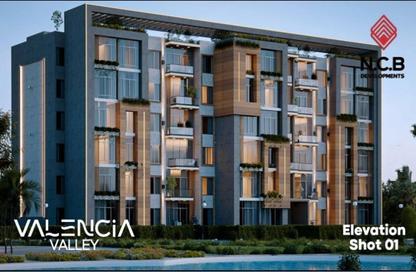 Apartment - Studio - 1 Bathroom for sale in Valencia Valley - Al Andalus District - New Cairo City - Cairo