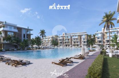 Chalet - 2 Bedrooms - 2 Bathrooms for sale in Azha North - Ras Al Hekma - North Coast Chalet - 2 Bedrooms - 2 Bathrooms for sale in Azha North - Ras Al Hekma - North Coast