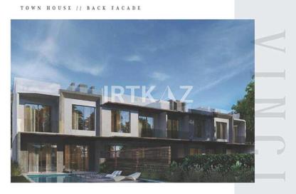 Townhouse - 3 Bedrooms - 3 Bathrooms for sale in Vinci - New Capital Compounds - New Capital City - Cairo