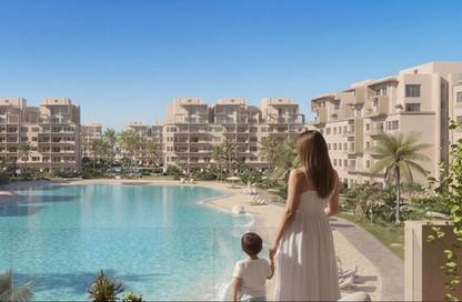 Chalet - 3 Bedrooms - 2 Bathrooms for sale in Lagoon - Al Alamein - North Coast