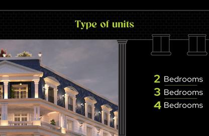 Apartment - 4 Bedrooms - 2 Bathrooms for sale in Nile Boulevard - New Cairo City - Cairo