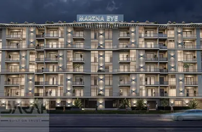 شقق فندقية - 2 غرف نوم - 2 حمامات للبيع في مارينا 1 - مارينا - العلمين - الساحل الشمالي