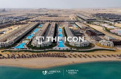 Apartment - 2 Bedrooms - 1 Bathroom for sale in Lasirena Palm Beach - Al Ain Al Sokhna - Suez