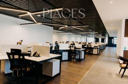 Office Space - Studio - 2 Bathrooms for rent in Cairo Festival City - North Investors Area - New Cairo City - Cairo