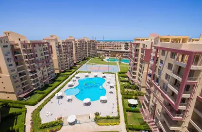 Chalet - 3 Bedrooms - 2 Bathrooms for sale in Downtown Marina - Al Alamein - North Coast