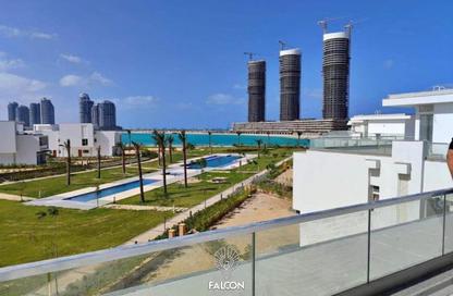 Chalet - 4 Bedrooms - 3 Bathrooms for sale in Mazarine - New Alamein City - Al Alamein - North Coast