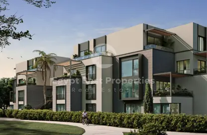 Apartment - 1 Bedroom - 2 Bathrooms for sale in Garden Lakes - 6 October Compounds - 6 October City - Giza