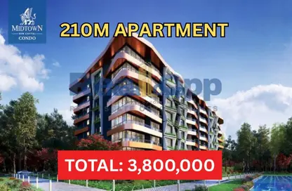 Apartment - 3 Bedrooms - 3 Bathrooms for sale in Midtown Condo - New Capital Compounds - New Capital City - Cairo