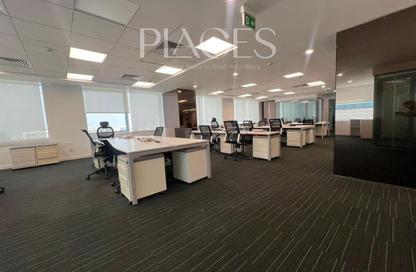 Office Space - Studio - 2 Bathrooms for rent in Bank Center Street - South Teseen St. - The 5th Settlement - New Cairo City - Cairo