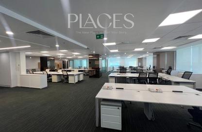 Office Space - Studio - 2 Bathrooms for rent in Bank Center Street - South Teseen St. - The 5th Settlement - New Cairo City - Cairo