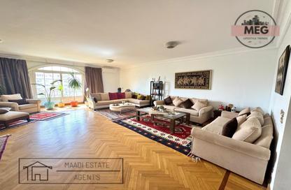 Apartment - 3 Bedrooms - 3 Bathrooms for rent in Sarayat Al Maadi - Hay El Maadi - Cairo