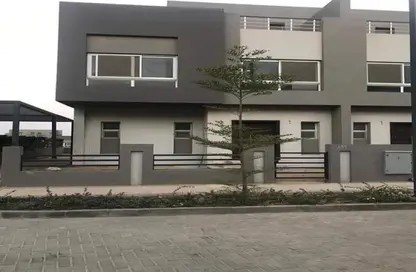 Twin House - 4 Bedrooms - 4 Bathrooms for sale in Patio Al Zahraa - Sheikh Zayed Compounds - Sheikh Zayed City - Giza