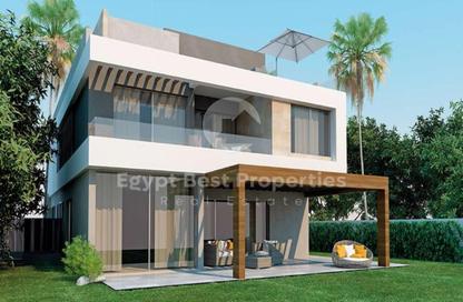 Villa - 4 Bedrooms - 4 Bathrooms for sale in Palm Hills New Cairo - 5th Settlement Compounds - The 5th Settlement - New Cairo City - Cairo