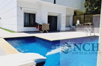 Townhouse - 3 Bedrooms - 3 Bathrooms for rent in Garden Residence - Hyde Park - New Cairo City - Cairo