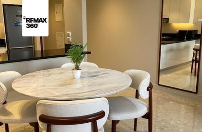 Apartment - 1 - 2 for rent in Aljazi Marriott Residences - Mohamed Naguib Axis - North Investors Area - New Cairo City - Cairo
