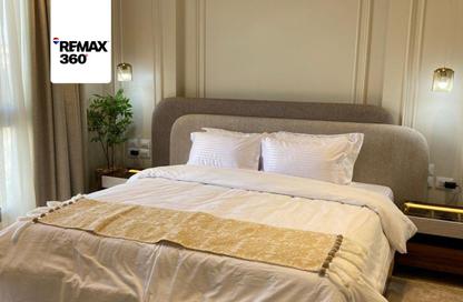Apartment - 1 - 2 for rent in Aljazi Marriott Residences - Mohamed Naguib Axis - North Investors Area - New Cairo City - Cairo
