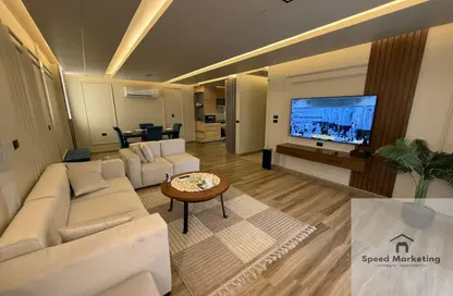 Apartment - 2 Bedrooms - 2 Bathrooms for rent in Azad - 5th Settlement Compounds - The 5th Settlement - New Cairo City - Cairo