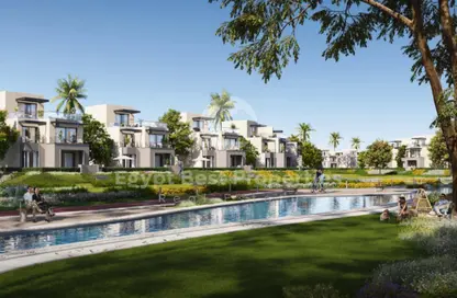 Apartment - 2 Bedrooms - 2 Bathrooms for sale in Garden Lakes - 6 October Compounds - 6 October City - Giza