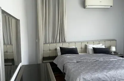 Apartment - 1 Bedroom - 1 Bathroom for rent in Palm Hills Village Gate - South Investors Area - New Cairo City - Cairo