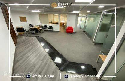 Office Space - Studio - 4 Bathrooms for rent in Cornish El Nile St. - Maadi - Hay El Maadi - Cairo