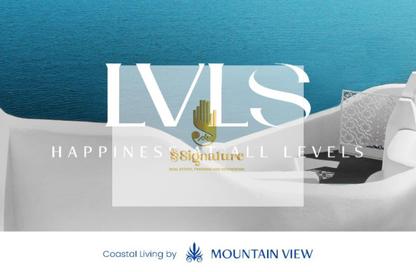 Duplex - 3 Bedrooms - 5 Bathrooms for sale in LVLS By Mountain View - Qesm Ad Dabaah - North Coast