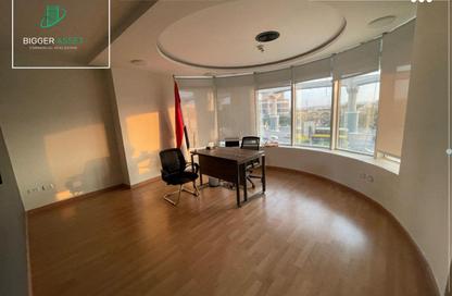 Office Space - Studio - 2 Bathrooms for rent in Bank Center Street - South Teseen St. - The 5th Settlement - New Cairo City - Cairo