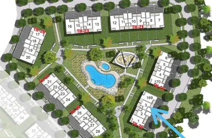 تاون هاوس - 4 غرف نوم - 3 حمامات للبيع في مراسي - سيدي عبد الرحمن - الساحل الشمالي