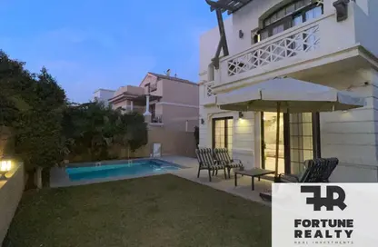 فيلا - 6 غرف نوم - 5 حمامات للايجار في جاردن ريزدنس - هايد بارك - مدينة القاهرة الجديدة - القاهرة