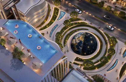 Hotel Apartment - 1 Bedroom - 1 Bathroom for sale in 4T1 - Downtown Area - New Capital City - Cairo