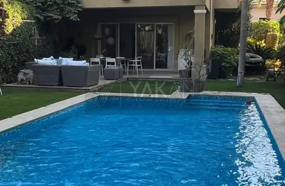 Twin House - 5 Bedrooms - 6 Bathrooms for rent in Lake View Residence - 5th Settlement Compounds - The 5th Settlement - New Cairo City - Cairo