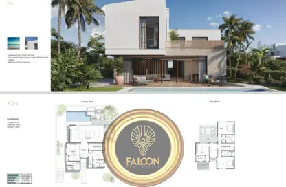 فيلا - 4 غرف نوم - 3 حمامات للبيع في چون - راس الحكمة - الساحل الشمالي